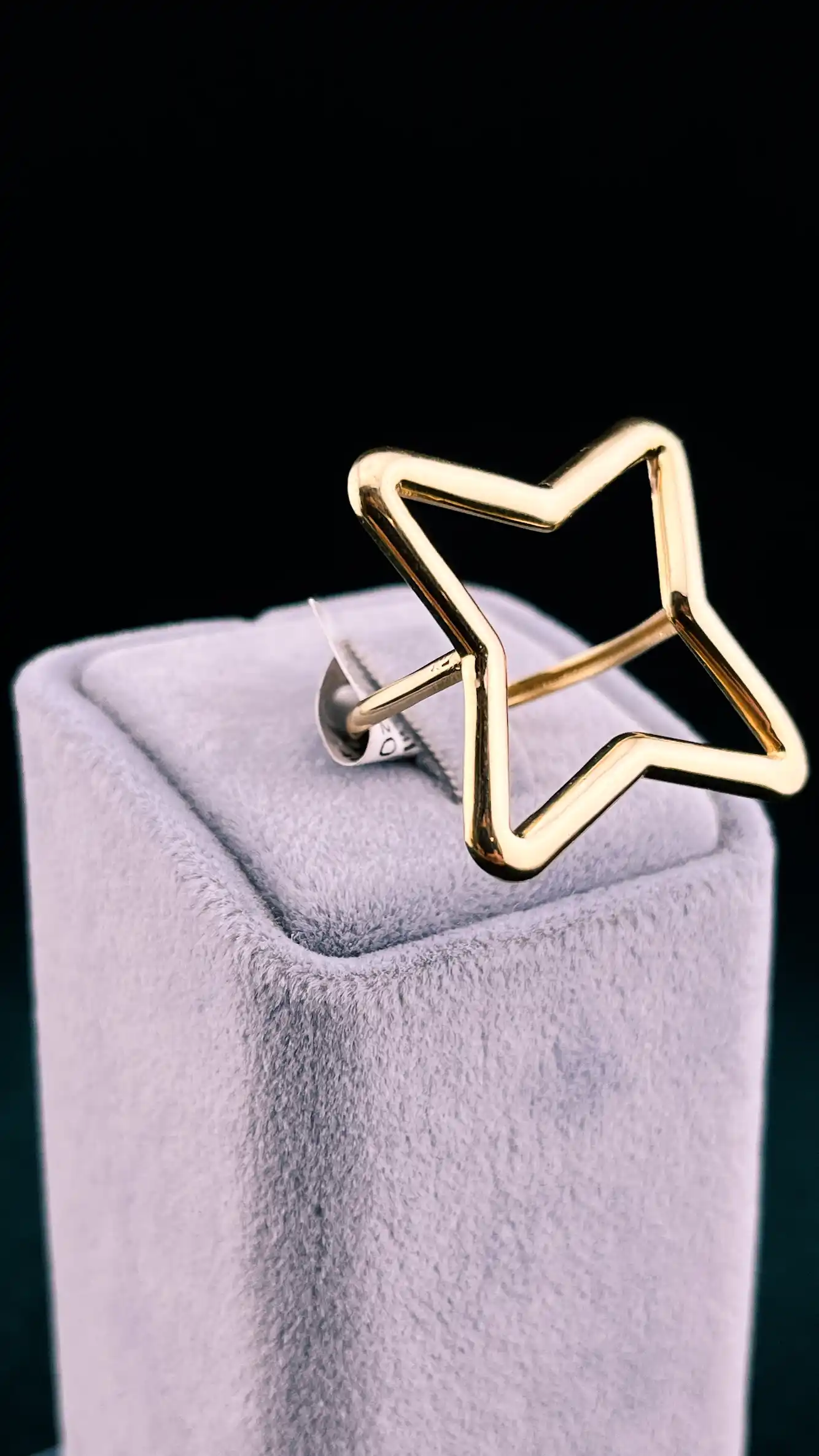 انگشتر طلا دخترانه مینیمال ستاره