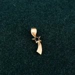 مدال طلا دخترانه طرح ستاره